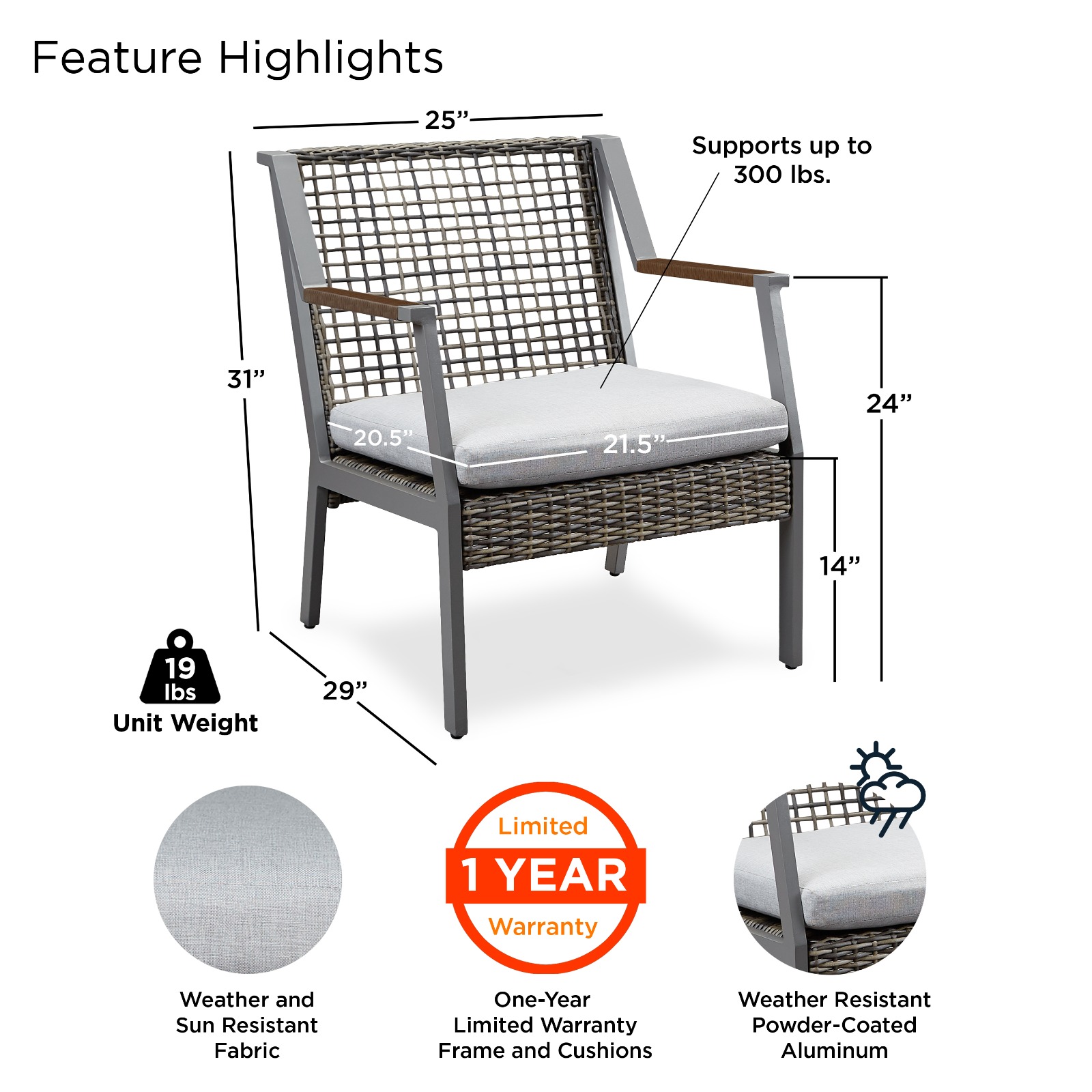 Calvin Outdoor Chair Set Patio Chair Set Patio Furniture