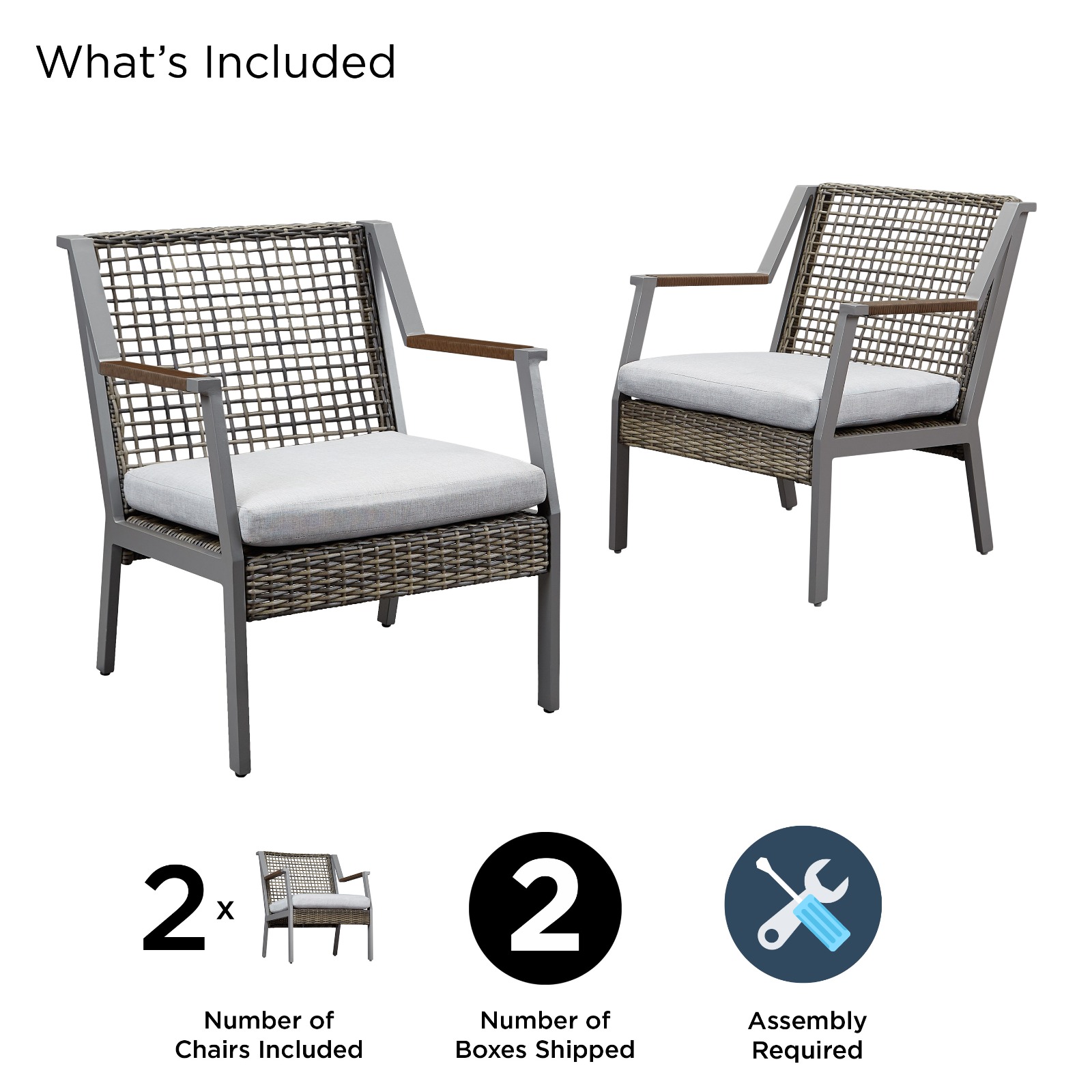 Calvin Outdoor Chair Set Patio Chair Set Patio Furniture