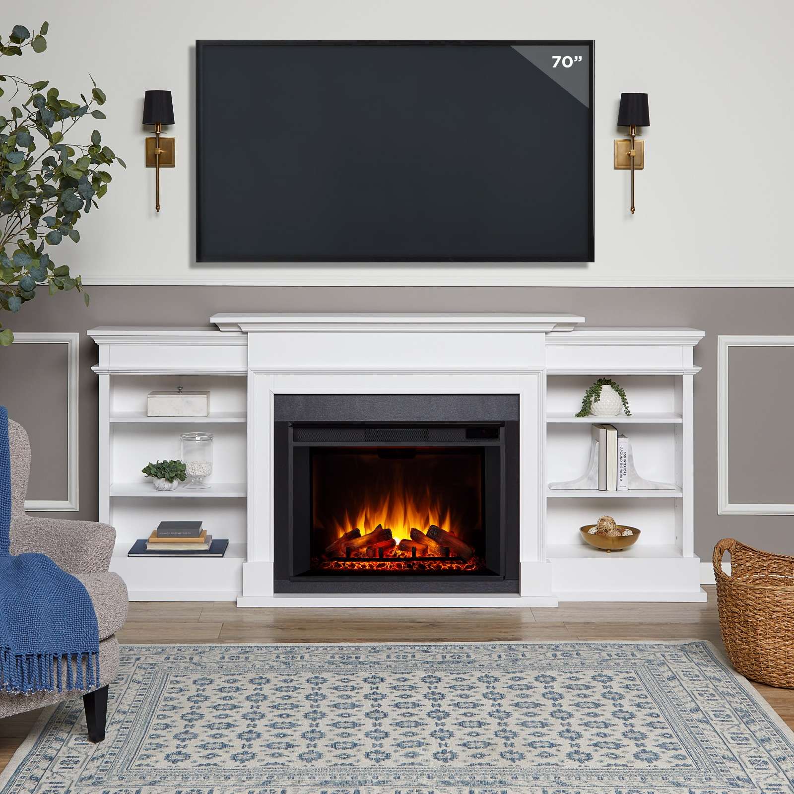 NEW Electric Fireplace Heater deals