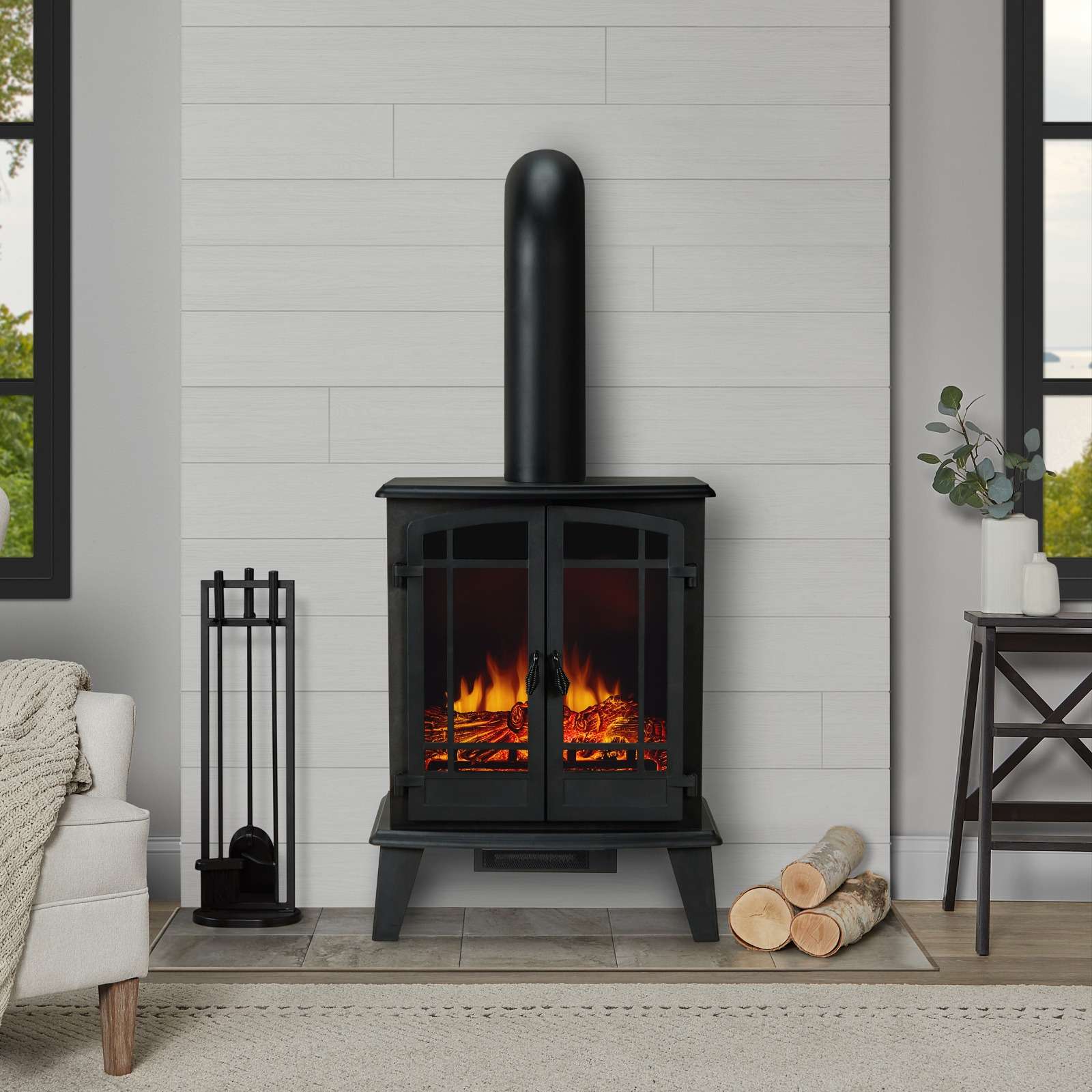 Foster Electric Stove - Real Flame®