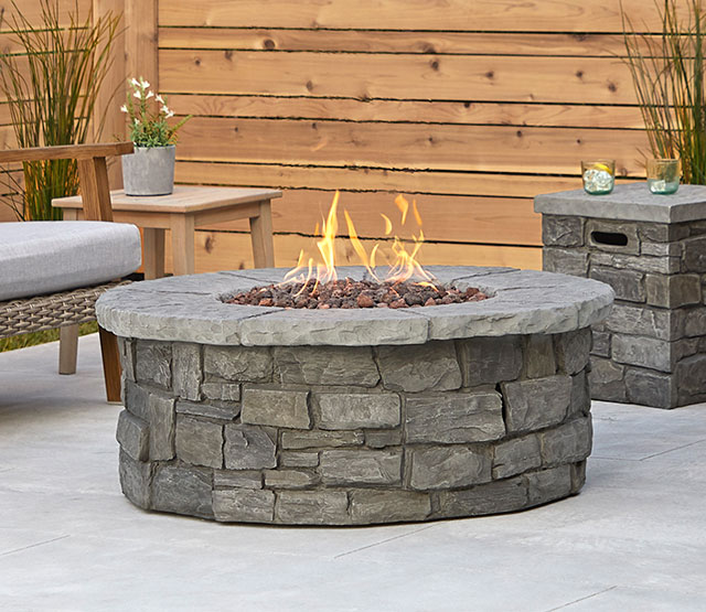 backyard electric fire pit