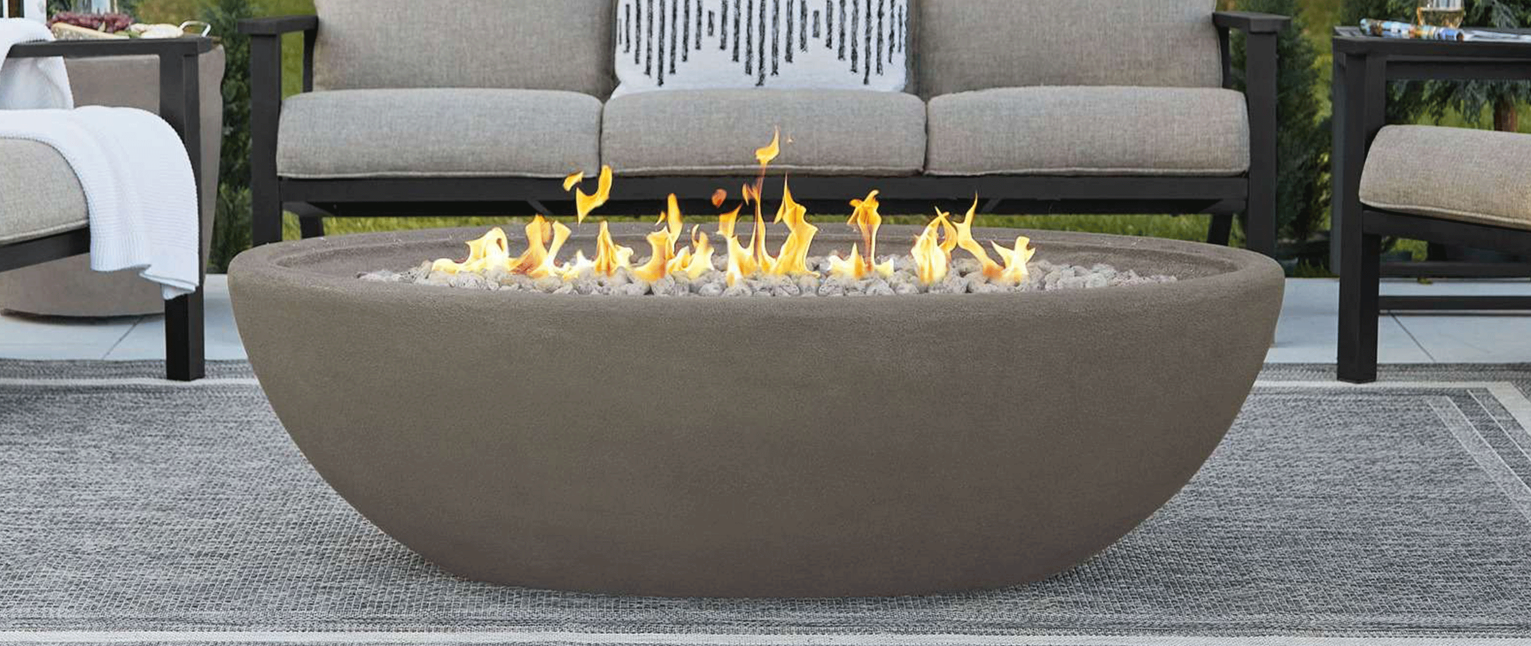 Real Flame Riverside Propane Fire Pit Best Fire Pit